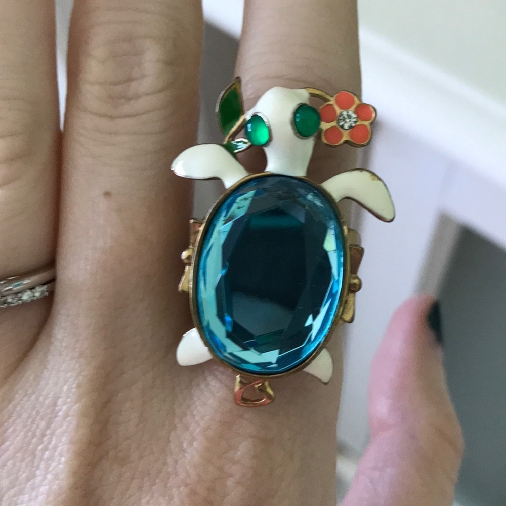 Betsey Johnson statement ring
